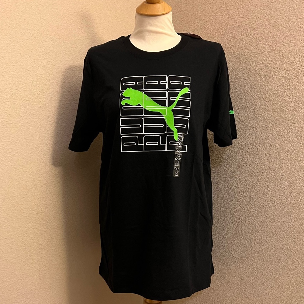 NWT Puma Logo Tee